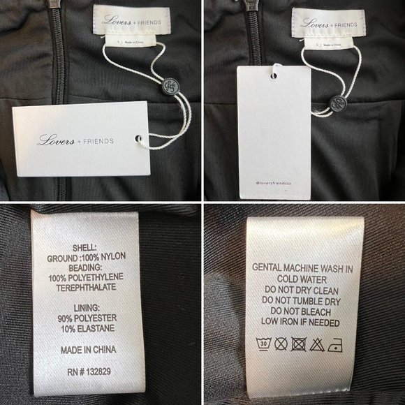 Lovers + Friends Duchess Dress Size S Gold Sequin Asymmetric Hem Halter Cocktail - Picture 11 of 11